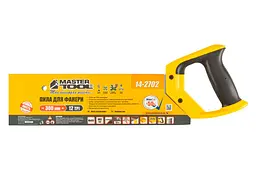 Ножівка для фанери MasterTool 300мм x 12T x 3D - мініатюра 3
