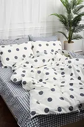 Комплект постільної білизни Moon&Star King Size 220x240 см наволочки 2х50х70 см Riccarda Ranforce Elite - мініатюра 4