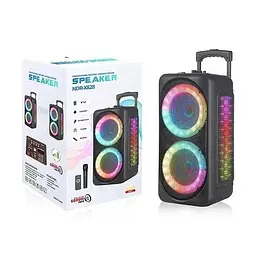 Акустична система XPRO GZ-X828 потужність 1000 Вт яскраве LED підсвічування Bluetooth 5.0 (MER-15721_3927) - мініатюра 3