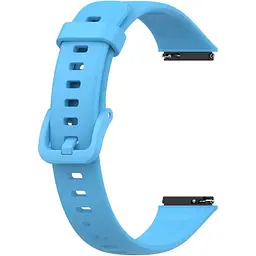 Ремінець DK для Huawei Band 7 Silicone Sport Band Classic (sky blue) - мініатюра 2
