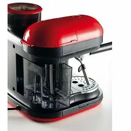Рожкова кавоварка еспресо Ariete 1318 Espresso Moderna Red (1318/00) - мініатюра 3