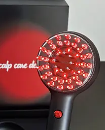Масажний гребінець DOCO Red Scalp Care Instrument SC001 - мініатюра 4