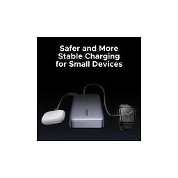 Батарея універсальна Ugreen 20000 mAh 67W Cable Space gray (U_55996B) - мініатюра 4