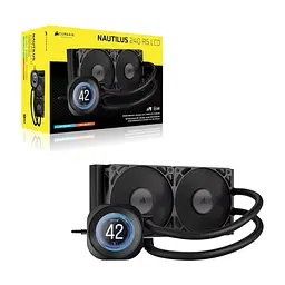 Система рідинного охолодження Corsair Nautilus 240 RS LCD (CW-9061031-WW) - мініатюра 2