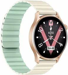 Смарт-годинник Kieslect Lora 2 Lady Calling Watch Gold - мініатюра 3