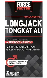 Longjack екстракт кореня еврикоми довголистої 500 мг 30 капсул Force Factor - мініатюра 2