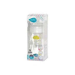 Дитяча пляшечка Nuvita 6031 Mimic Collection антиколікова 3+ 250 мл біла NV6031BIANCO - мініатюра 3