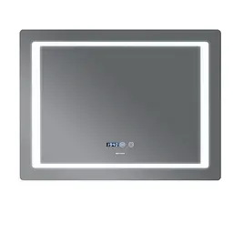 Дзеркало Mixxus Style MR03-80x60 (годинник, LED-підсвічування, антизапотівання) MI6005 - мініатюра 2