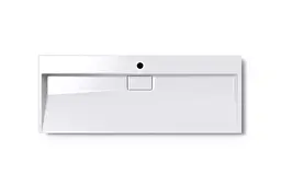 Умивальник VBI Este 120x46 см накладний/підвісний 1/O white VBI-019925 - мініатюра 3