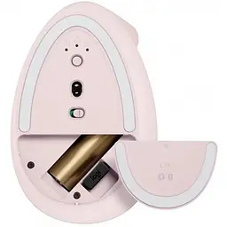 Миша бездротова Logitech Lift Vertical Ergonomic Rose (910-006478) - мініатюра 5