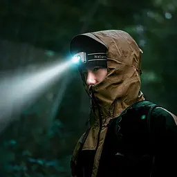 Ліхтар налобний Naturehike CNK2450ZM015, пісочний - мініатюра 4