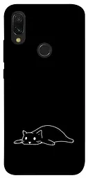 TPU чехол Demsky Lazy cat для Xiaomi Redmi 7