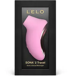 Звуковий стимулятор клітора LELO SONA 2 Travel Pink - мініатюра 4