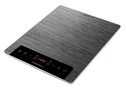 Настільна плита Liberton LIC-3707, Grey, 2000W, індукційна, 8 режимів, 1 конфорка, керування сенсорне, склокераміка, 2 автоматичні програми, дисплей, таймер