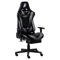 Крісло для геймерів 1stPlayer FK3 Black Gray - мініатюра 2