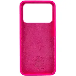 Чохол Silicone Cover Lakshmi (AAA) для Xiaomi Poco X6 Pro Рожевий / Barbie pink - мініатюра 2