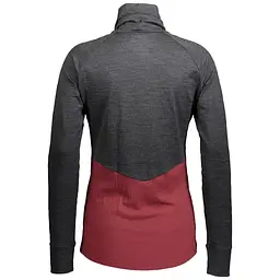 Термокофта Scott W Defined Neck Merino Dark Grey/Red S (1081-283805.7051.006) - мініатюра 2