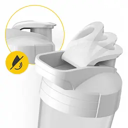 Шейкер спортивний 4FIZJO Ultra 700 мл White (P-5905973407083) - мініатюра 6