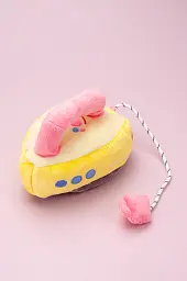 М'яка іграшка для собак з пискавкою і карманом для пошуку смаколиків "Праска" - мініатюра 2