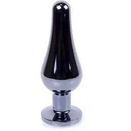 Анальна пробка Boss Of Toys Boss Series - Jewellery Dark Silver Butt Plug Purple, BS6400061, Срібний / Фіолетовий - мініатюра 6