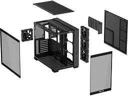 Корпус Asus A32 Plus Black (90DC00S0-B19000) - мініатюра 11