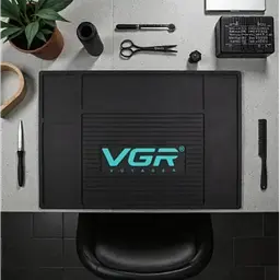 Килимок перукарський для робочих інструментів без магнітів VGR G0045-1K1 Чорний - мініатюра 2