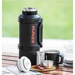 Термос XiaomiYouping Funjia Outdoor Travel Insulated Kettle 2L Black - мініатюра 5