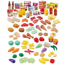 Дитячий набір продуктів Woopie Toys «Food play set» XG120-1, 120 елементів - мініатюра 2