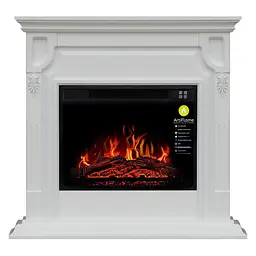 Камінокомплект кутовий ArtiFlame TORONTO AF23S БІЛИЙ Б'ЯНКО - мініатюра 2