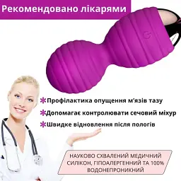 Набір вагінальних кульок I’MCUM Kegel Queen 4in1 Рожевий (IM-KGE205) - мініатюра 5