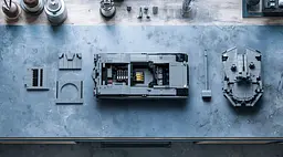 Конструктор Nifeliz Танк Abrams X (NF10300) - мініатюра 9