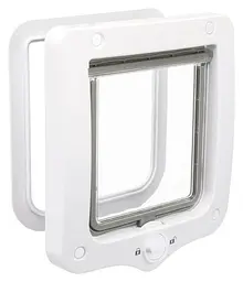 Двері Trixie для котів двосторонні 20 × 22 cм білі