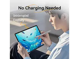 Стилус Vention 2-in-1 Stylus Pen Gray Aluminum Alloy Type (KQMH0) - мініатюра 6