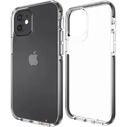 Протиударний чохол Gear4 Piccadilly D3O для iPhone 12 Mini (5.4") Black + Прозорий (702006033) - мініатюра 3