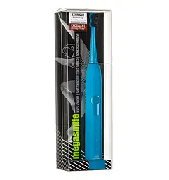 Звукова гідроактивна зубна щітка Black Whitening ІІ Pacific Blue (блакитна) Megasmile
