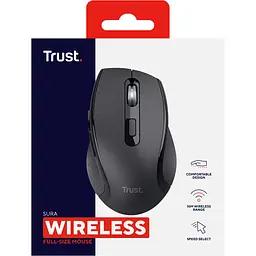 Миша Trust Sura Black (25479) [139428] - мініатюра 6