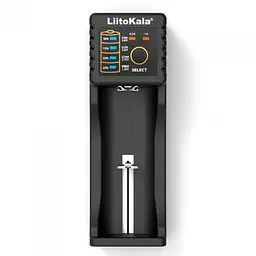 Універсальний зарядний пристрій одноканальний LiitoKala Lii-100B 1xААА/ АА/ 14500/ 16340/ 18650 - мініатюра 6