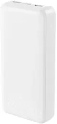 Универсальная мобильная батарея XO PB313 Light display mobile power 20000mAh Белый