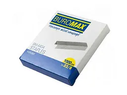 Скоби BUROMAX №23/8 1000шт ЛЮКС