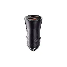Автомобільний зарядний пристрій Baseus Golden Contactor Max Dual Fast Charger Car Charger U+U 60 W CGJM000013 - мініатюра 4