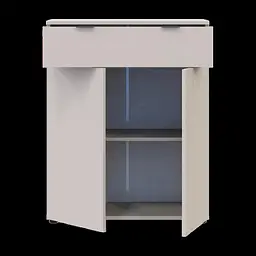 Комод Doros Рон 2 2 фасади 1 шухляда Кашемір 80х38х100 (41516044) - мініатюра 7