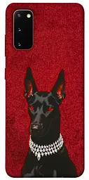 TPU чохол Demsky Premium doberman для Samsung Galaxy S20