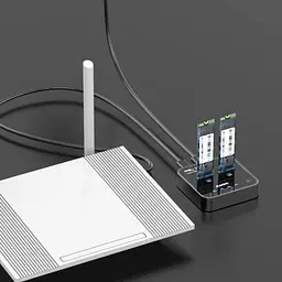 Док-станція для накопичувачів Maiwo 2 x NVMe M.2 SSD Key M/B+M USB 3.1 Gen2 Type-C (K3016P) - мініатюра 5