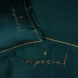 Наволочка MirSon Imperial Tencel №07 Emerald 40х60 см (2200010755794) - мініатюра 5