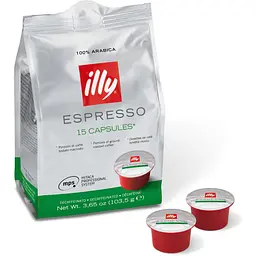 Кава в капсулах Illy Mitaca без кофеїну 15 шт