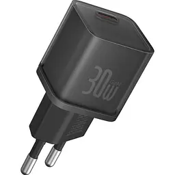 Мережевий зарядний пристрій Baseus GaN5S 30W Black (P10162504113-00) [113780]