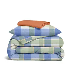 Дитяча постільна білизна фланель в ліжечко OCEAN TARTAN CS3 COSAS (4822052500576)