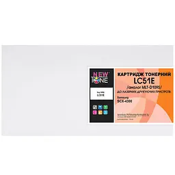 Картридж тон. NEWTONE для Samsung SCX-4300 аналог MLT-D109S Black ( 2000 ст.) (LC51E) - мініатюра 2
