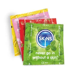 Презервативи Skins зі смаками