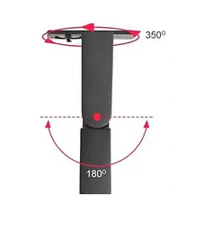 Світильник трековий однофазний KLOODI KD-STL0612 4K BK - мініатюра 3